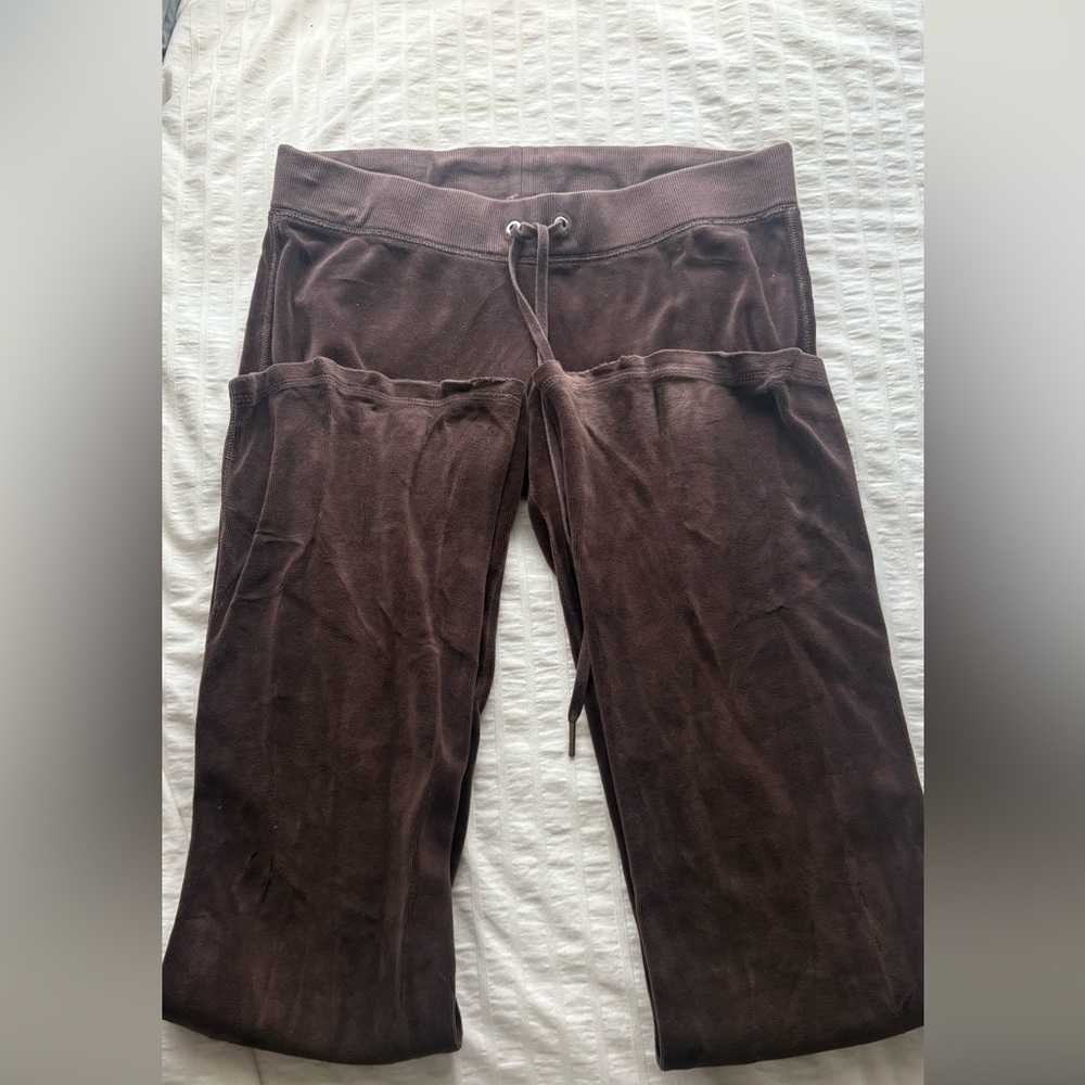 Juicy Couture Chocolate Velour Pants